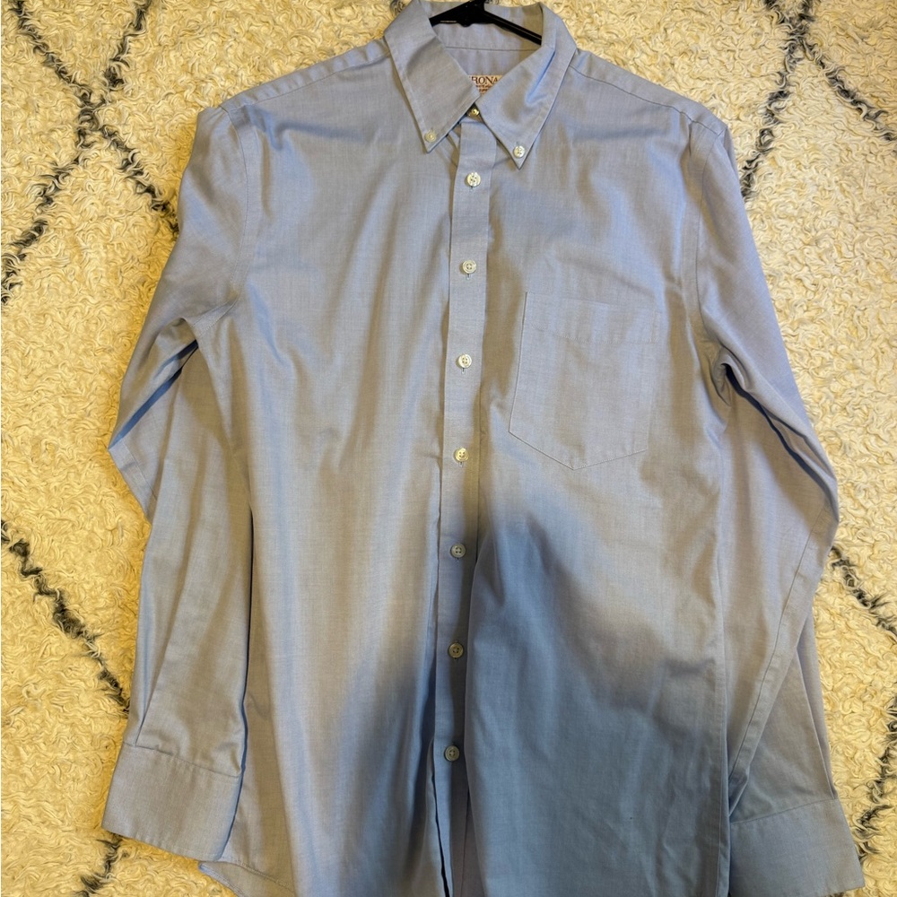 Merona Men's Sky Blue Dress Shirt